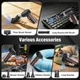 thumbnail image 2 of Cordless Car Vacuum with LED Display Screen, 180000RPM 2-in-1 Handheld Vacuum & Air Duster, 120W Brushless Motor, Multi-Nozzles for Car Home Office Pet Hair, 2 of 8