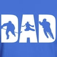 thumbnail image 3 of CafePress - Hockey Dad T Shirt - Men's Classic Graphic Cotton T-Shirt, 3 of 4