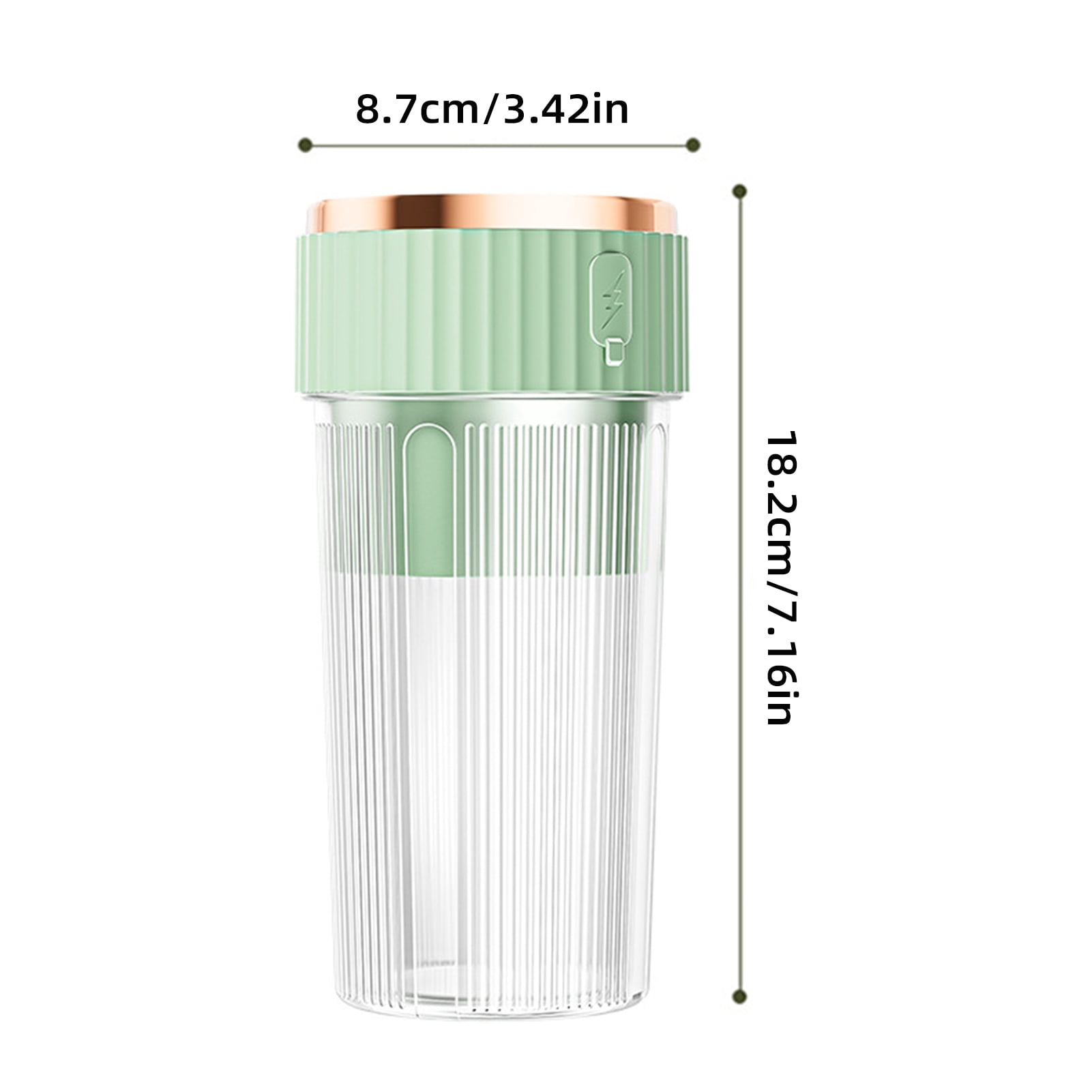 Wireless Mini Juicer with Sharp Blades BPA Free High Speed Compact Design USB Rechargeable Portable Blender Fruit Mixer