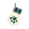 thumbnail image 2 of Cute Paw Shape Christmas Stocking For Gift Bag, Holiday Hanging Decor for Fireplace Mantel and Xmas Tree Gifts, 2 of 7