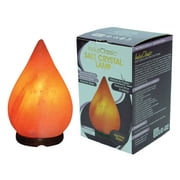 IndusClassic LG-02 Tear Droop Shape Himalayan Crystal Rock Salt Lamp With Dimmable Control