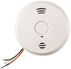 Kidde Worry-Free Ac Wire-In Smoke And Carbon Monoxide Alarm, 5-1 2 In., 120 Volts, 85 Db,... by KIDDE