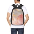thumbnail image 4 of Easygdp Abstract Marble Texture Mochila de Gran Capacidad Minimalista Ideal para Escuela, Viajes y Uso Diario, 4 of 6