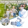 thumbnail image 4 of Jindong 50ML 2PCS Bubble Machine 12Hole Bubble Blower Automatic Bubble Machine Electric, 4 of 9