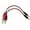 Malehead, variant on Set of 2 DC5521 to Alligators Clip Power Cable for Device Charging Voltages Measurement and Solar Energy Connection