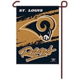 thumbnail image 1 of Los Angeles Rams Flag 12x18 Garden Style 2 Sided, 1 of 1