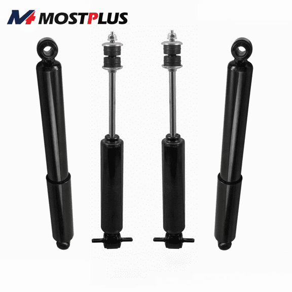 MOSTPLUS 4PCS Front & Rear Struts Shock Absorbers for 1995-2004 Toyota Tacoma RWD 343209