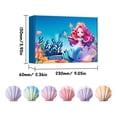thumbnail image 3 of Relaxing Seashell Bath Bombs for Aromatherapy and Softening 6 Pack Rose Scented Powder for Spa Experience, 3 of 5