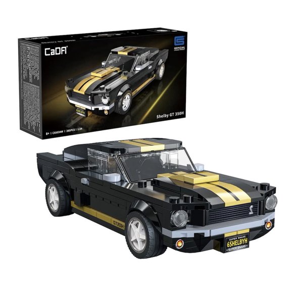 CaDA Ensemble de Blocs de Construction Shelby GT 350H de 285 Pcs, Ensemble de Jouets de Construction