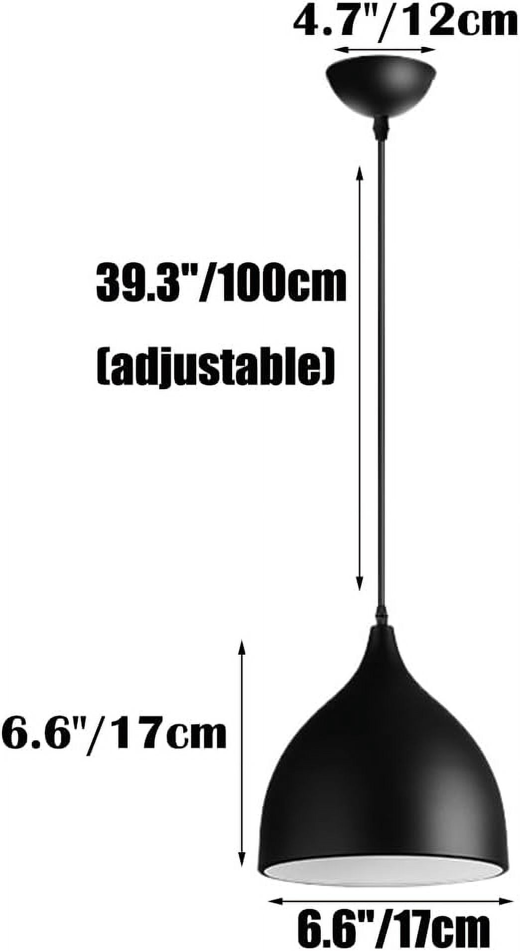 Modern Simple Colorful Pendant Light for Kitchen Island, Minimalism Nordic Style Metal Pendant Lighting for Dining Room, Vintage Rustic Pendant Lamp, Retro Pendant Light Fixture