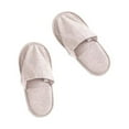 thumbnail image 5 of Yongwei Folding Travel Slippers Women Men Shoes Couples Cotton Pantufa Portable Slides Aircraft Hotel Slippers (Pink), 5 of 10