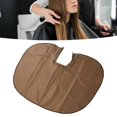 thumbnail image 4 of Capa de Maquillaje Negra Corta de Salón de Belleza a Prueba de Agua Delantal de Barba Peinada Shortie Makeup Bib Styling Shampoofor Makeup Artist Beautician ANGGREK Otros, 4 of 8