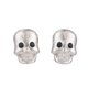 thumbnail image 3 of Pendientes BJR de aleación de esqueleto con incrustaciones de diamantes para Halloween, 3 of 4