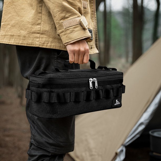 Bolsa De Pícnic Bolsa de almacenaje para acampada Oxford, bolsa de gran capacidad para artículos diversos, para viajes al aire libre