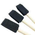 thumbnail image 3 of DEEPCRAFF 15Pcs Art Sponge Brushes Black Rectangular Shape for Scrapbooking and Mixed Media Projects, 3 of 8