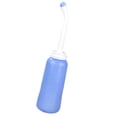 thumbnail image 3 of Bidé portátil con cabezal de rociado para enjuague manual, herramienta de limpieza anal, rociador de lavado, azul, 3 of 8