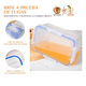 thumbnail image 2 of 8 Pzs Contenedores Plástico Hermético De Alimento Cocina Xtellar transparente, 2 of 3