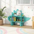 thumbnail image 2 of Children's Bookcase and Toy Storage Organizer with Open Shelving Design, 2 of 13