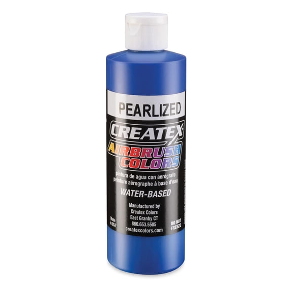 Createx Airbrush Color - 8 oz, Pearl Blue