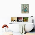 thumbnail image 6 of Expressive Floral Wall Art 12X16inch Farmhouse Bathroom Decor with Bath Towel Vase, Charming Canvas Prints to Elevate Your Space, 6 of 7