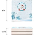 thumbnail image 3 of FMSHPON Merry Christmas Santa Claus Set of 8 Coaster for Drinks, Absorbent Ceramic Stone Coasters Cup Mat with Cork Base for Home Kitchen Room Coffee Table Bar Decor, 3 of 4