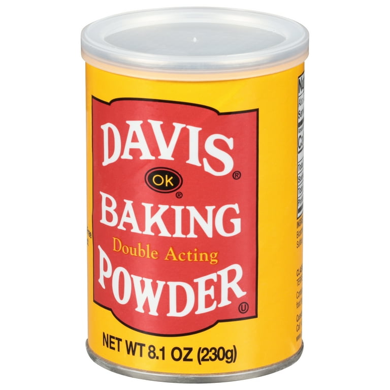 Davis Double Acting Baking Powder, 8.1 oz