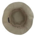 thumbnail image 3 of Gelante Bucket Hat 100% Cotton Packable Summer Travel Cap. Khaki-S/M, 3 of 4