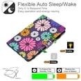 thumbnail image 3 of TECH CIRCLE iPad 10th Generation Case 2022, Flip Folio PU Leather Lightweight Stand Case with Auto Sleep/Wake Wallet Case for iPad 10th Gen 10.9 inch 2022 A2696 A2757 A2777, Daisy, 3 of 7