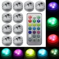 thumbnail image 4 of liraijei Multicolor Light LED Car Accessories Atmosphere Lights Lamp w/ Remote Control B6H3, 4 of 9