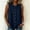 A164 Navy, variant on Womens Linen Sleeveless Shirts Button Down Tank Tops Casual Summer Tees Crewneck Loose Fit Basic Blouses Daily Wear Elegant Office Work Apparel Dressy Tunic Vintage Vibe