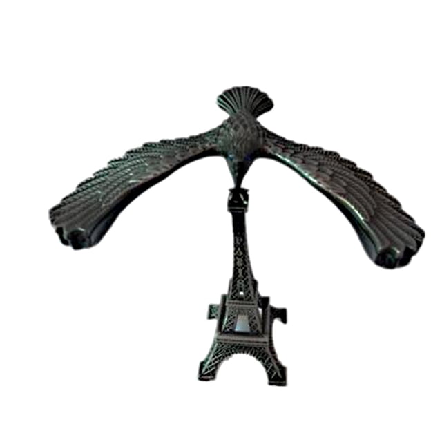 Alloy Balance Bird Eiffel Tower Model Balance Eagle Tabletop Decoration Kids Teens Gift DIY Craft Ornament
