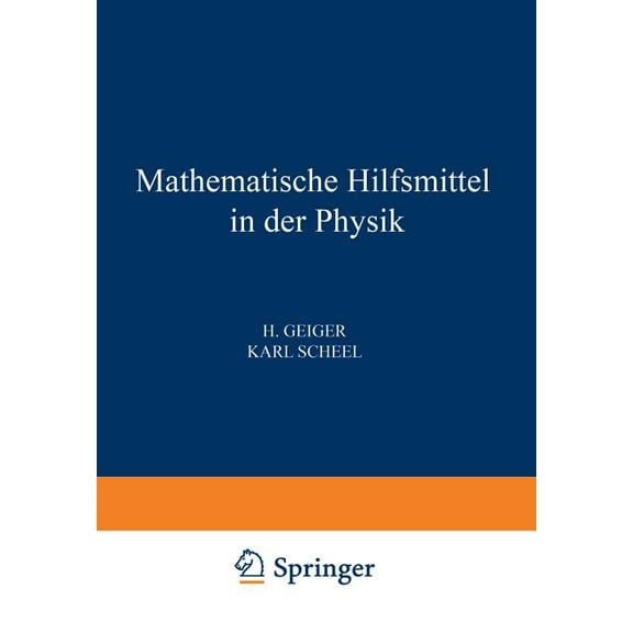 Handbuch Der Physik Mathematische Hilfsmittel in Der Physik, Book 3, (Paperback)