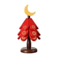 thumbnail image 1 of 3 salvamanteles para platos calientes, salvamanteles en forma de árbol, decoración del hogar con soporte, posavasos de árbol, protección de mesa para Luna, 1 of 9
