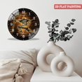 thumbnail image 4 of Decorative Clocks： Ice Hockey Glass Wall Clock,  Player Cheer  Decor Wall Clock for Homes, Bars, Offices, Man Caves, Garages, And Living Rooms. Also Makes A Great Gift. Style 12×12inch(30×30cm), 4 of 8