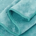 thumbnail image 3 of JML Bath Towel Set 2 Pack (30" x 60") - Extra Absorbent, Fast Drying, Green Floral Microfiber Towels, 3 of 5