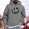thumbnail image 1 of WILLBEST Sudaderas Deportivas para Hombre, Sudadera con Capucha Estampada De Manga Larga De Invierno para Hombre, Abrigo Cálido Grande, 1 of 3