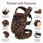Momcozy Baby Carrier for Infant to Toddler, Ergonomic, Comfortable and Lightweight, Suitable for Babies 7-44 lbs, Easy to Wear, Hands Free, Enhanced Lumbar Support