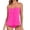 Hot Pink, variant on Tankini Tops for Women, Strapless Swimsuit, Strapless Bathing Suit, Two Piece Tankini Bathing Suits for Women Halter Bandeau Swim Top With Bottom Flyaway Tummy Control Swimsuit, Navy XL