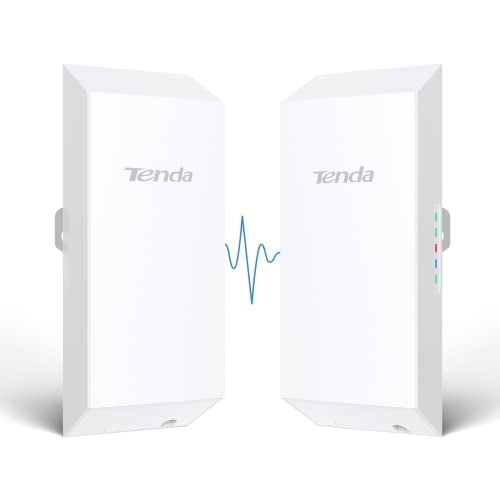 Tenda O1 Punto de Acceso Exterior N300 Mbps, Largo Alcance Smart Manag
