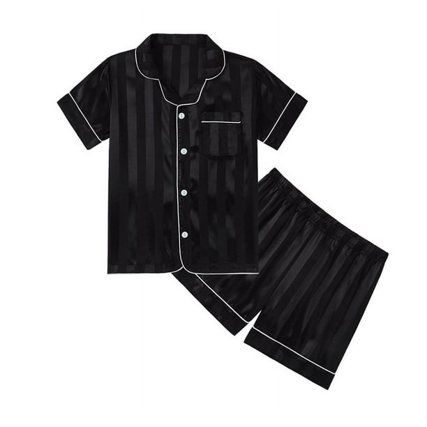 Ropa de hogar estampada para niños, pijamas universales ligeros, cómodos y de moda para niños y niñas
