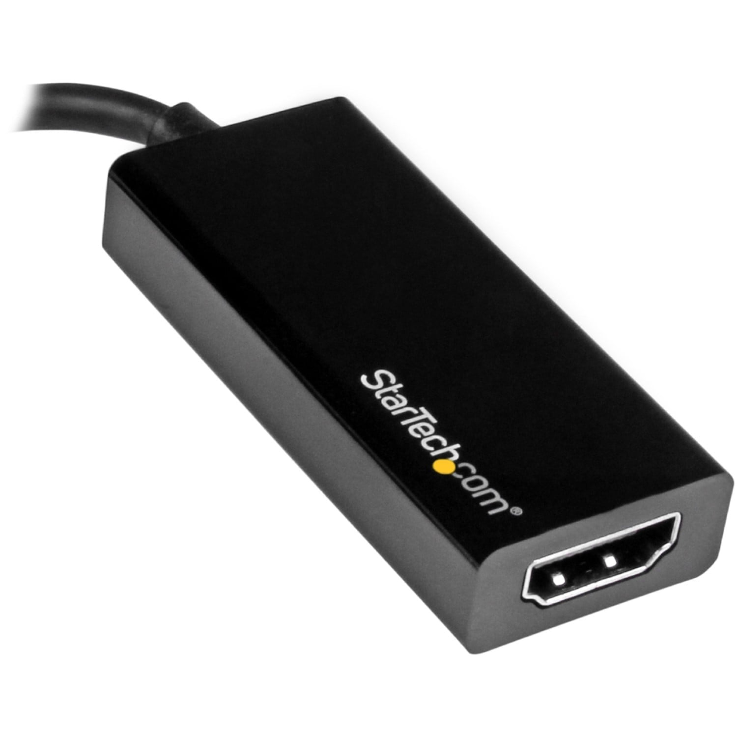 StarTech.com CDP2HD USB-C to HDMI Adapter – 4K 30Hz – USB 3.1 Type-C to HDMI Adapter – USB C to HDMI Dongle - Monitor Adapter – Black (CDP2HD)
