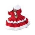 thumbnail image 2 of Vestido de Navidad para perros Yinane Ropa de disfraz para mascotas L, 2 of 7
