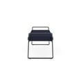 thumbnail image 5 of Gansett Reception Waiting Room 3-Seat Bench / Charcoal Steel / Navy Blue, 5 of 5