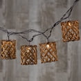 thumbnail image 2 of 6 Foot Decorative Rattan Cylinder Patio String Light, 2 of 5