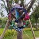 thumbnail image 3 of Decoración hogareña Gwong wind spinner decorativo llamativo fantástico larga vida útil del arte colgante colgante jardín decoración Gwong 21082133, 3 of 6