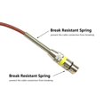 thumbnail image 2 of 8.2ft 3.5mm Microphone Audio Cable XLR to 3.5mm Female Jack Condenser Microphone Cord Mic Line with Protective Metal Spring 2.5-meter, 2 of 7