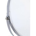 thumbnail image 5 of Free Standing Swivel Magnifying Mirror, Portable Chromed Metal Cosmetic Vanity Mirror With Up To 3x Magnification,double-sided Make Up Mirror, Bathroo, 5 of 5