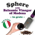 thumbnail image 3 of Food to Live Sphere with Balsamic Vinegar of Modena, 75g (2.64 oz) – Gourmet Italian Condiment for Grating over Meats, Salads, Seafood, and Desserts, Vegan, Pack of 1, 3 of 6