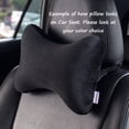 thumbnail image 4 of Bookishbunny Memory Foam Car Seat Head Rest Support Pillow Neck Pain Relief Bone Travel Cushion, 4 of 4