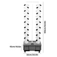 thumbnail image 2 of Vertical Hydroponic Garden Tower 56 Slots Hydroponics Tower Multifunctional Plants Germination Kit with Water Pump Outdoor Indoor Use, 2 of 9